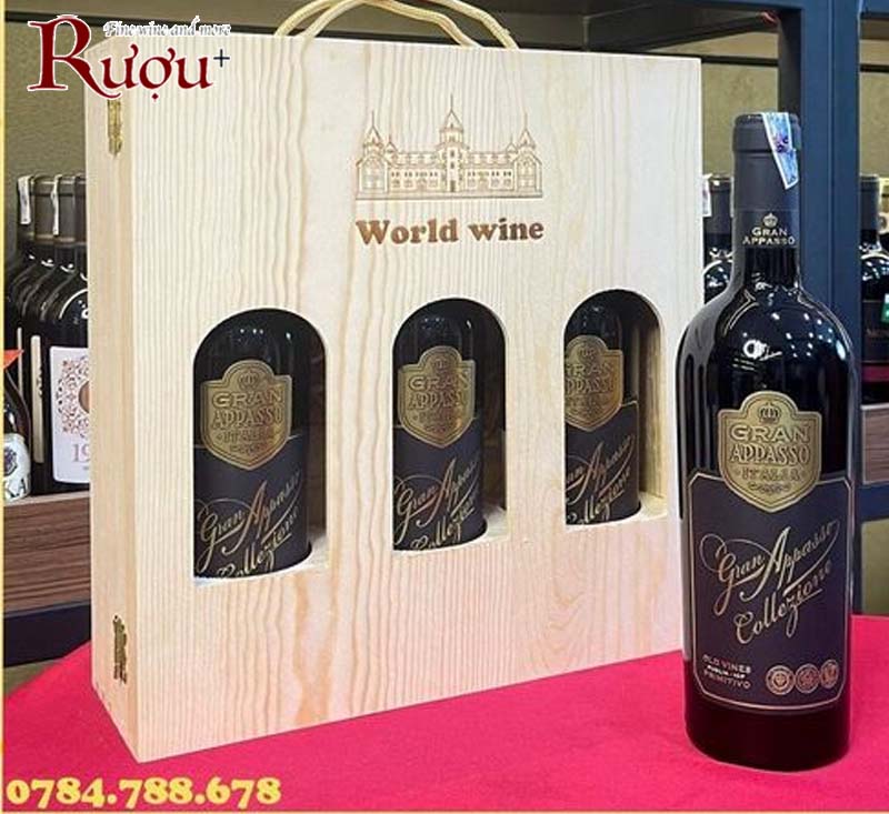 Rượu Vang Ý Gran Appasso Edizione Old Vines