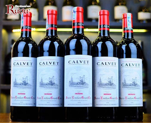 Rượu Vang Pháp Calvet Saint Emilion Grand Cru