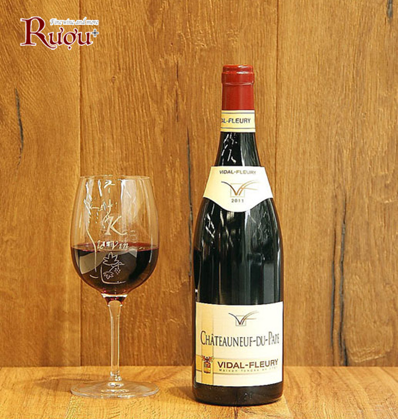 Rượu Vang Vidal Fleury Chateauneuf Du Pape