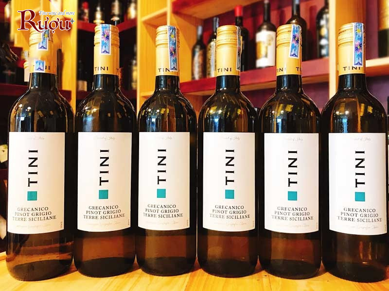 Rượu Vang Tini Grecanico Pinot Grigio