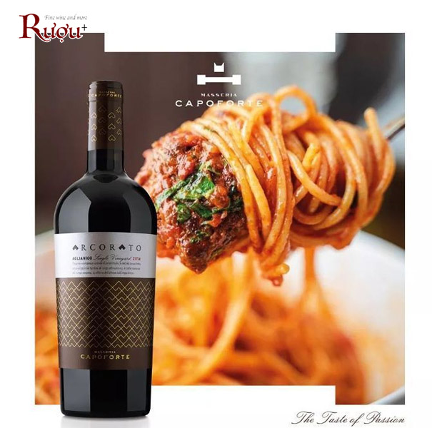 Rượu vang Arcorato Masseria Capoforte