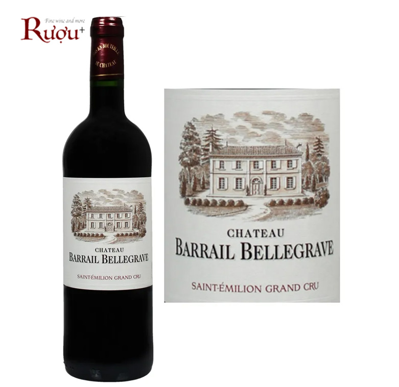 Rượu vang Chateau Barrail Bellegrave Saint Emilion Grand Cru