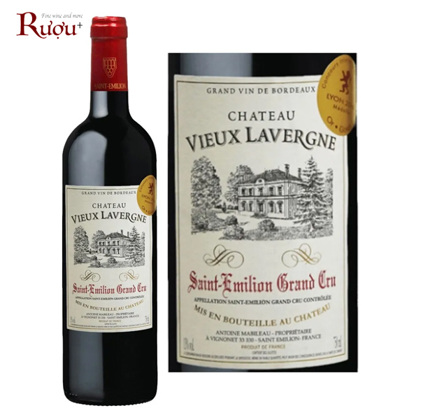 Rượu vang Chateau Vieux Lavergne Saint Emilion Grand Cru