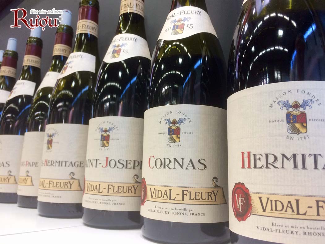 Rượu vang Chateauneuf Du Pape Vidal Fleury Blanc