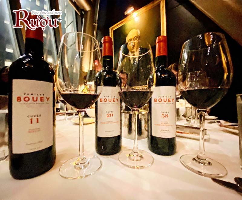  rượu vang Famille Bouey Cuvee 20 Cabernet Sauvignon 