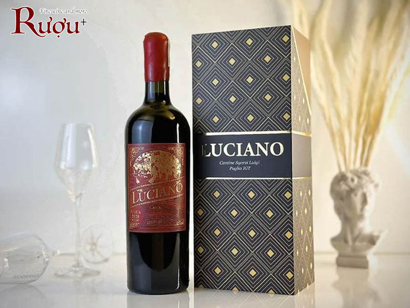 Vang Ý Luciano Limited Edition Negroamaro