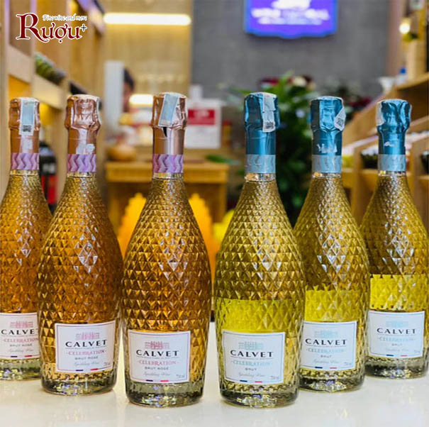 Rượu vang Pháp Calvet Celebration Brut