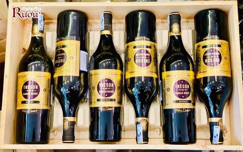 Rượu vang Pháp Tresor de Famille Bouey Medoc 14