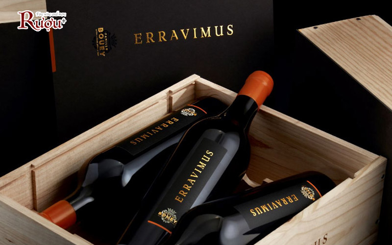 Rượu vang Pháp Maison Bouey Erravimus