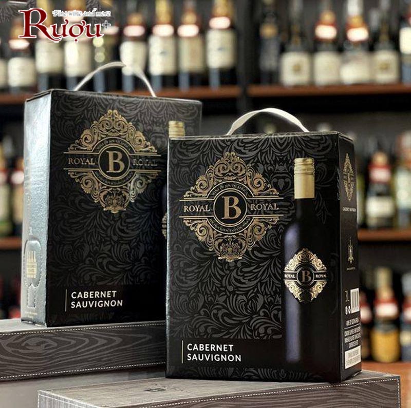 Rượu vang bịch 3 lít Royal B Royal