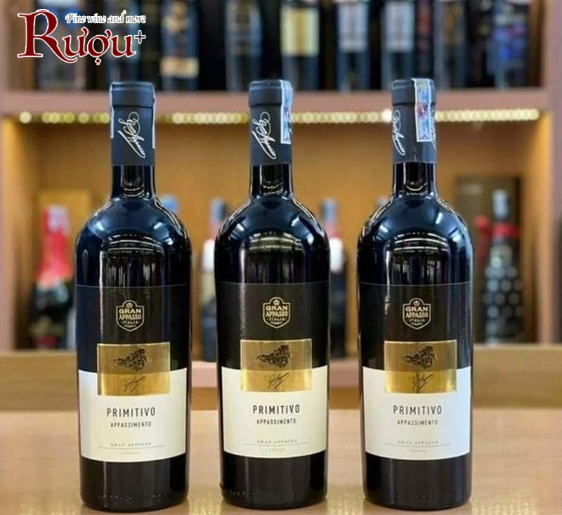 Rượu Vang Ý Gran Appasso Appassimento Primitivo