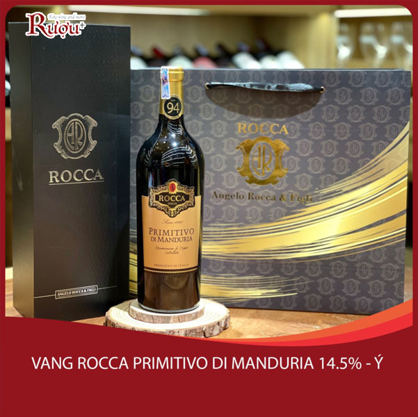 Vang Ý Rocca Primitivo