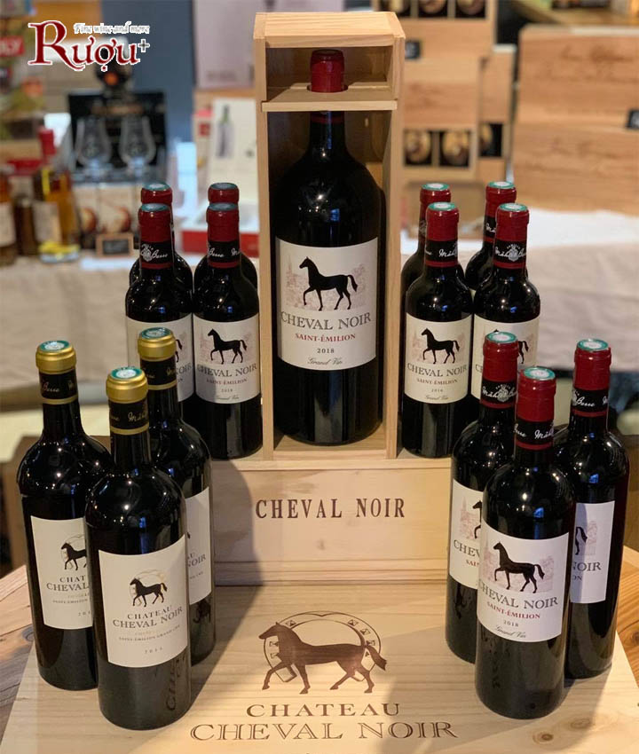 Vang Pháp Chateau Cheval Noir Cuvee Le Fer Saint Emilion Grand Cru