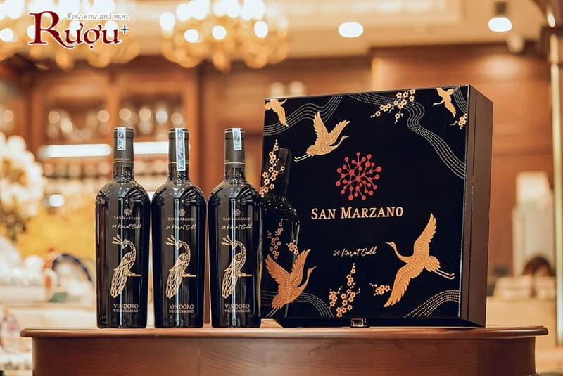 CHAI RƯỢU VANG VINDORO GOLD