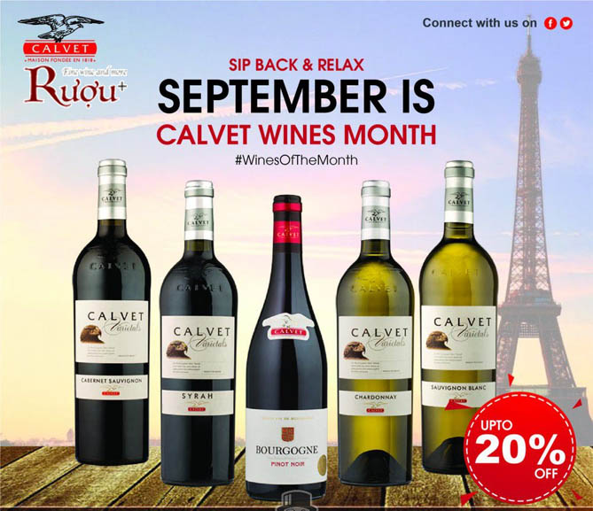 vang Pháp Calvet Varietals