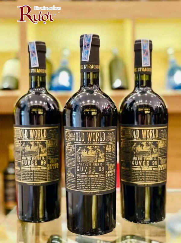 vang hảo hạng Old World Cuvee 99 Puglia