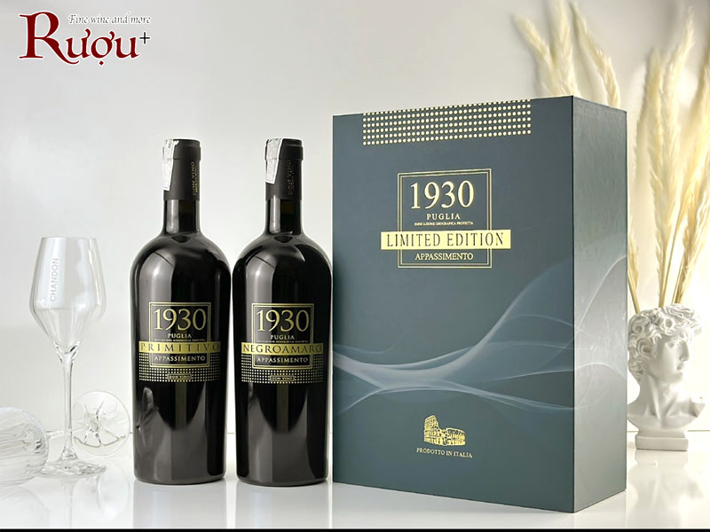 Vang Ý 1930 Negroamaro Appassimento