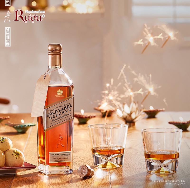 rượu Johnnie Walker Gold Label