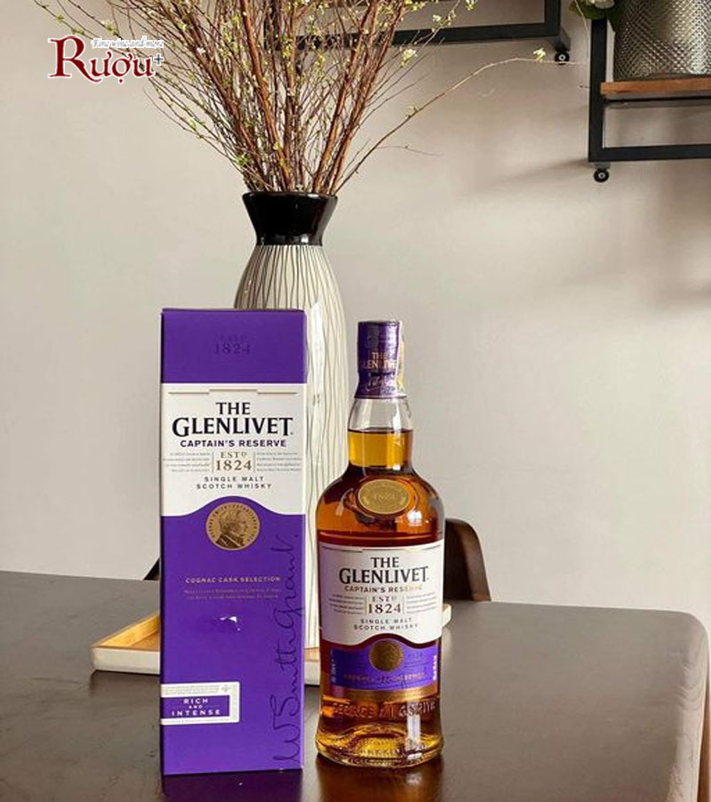 rượu The Glenlivet Captain’s Reserve