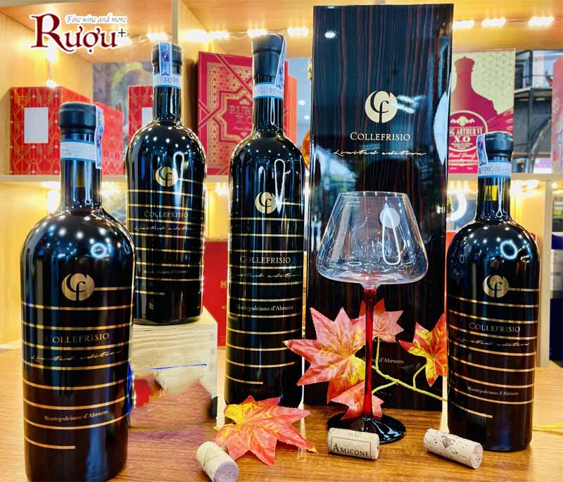 RƯỢU VANG COLLEFRISIO LIMITED EDITION MONTEPULCIANO DABRUZZO