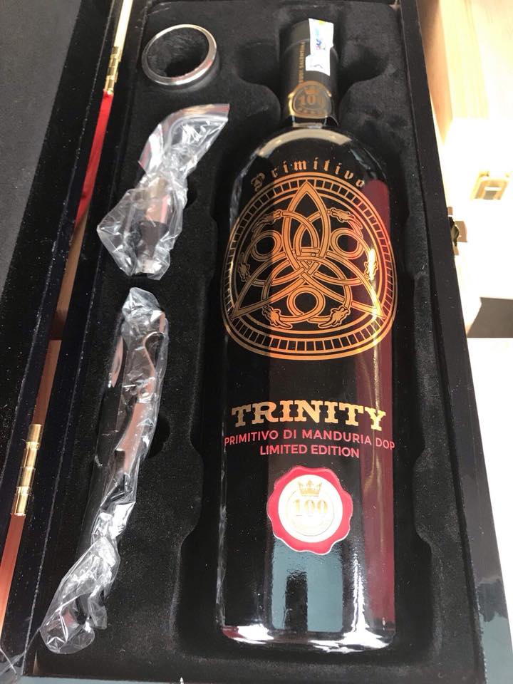 Rượu vang Ý Trinity Primitivo di Manduria Limites Edition