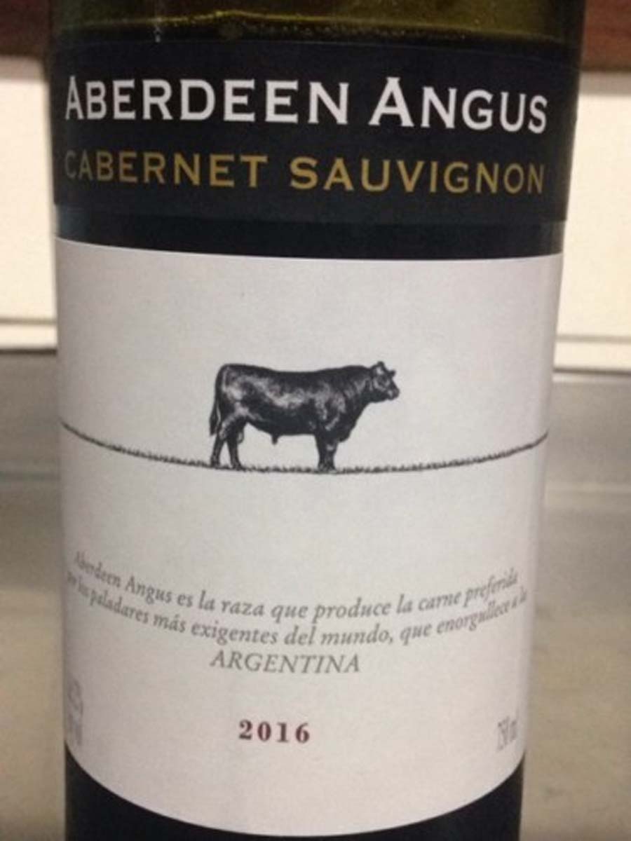 Rượu vang Argentina Angus Aberdeen Cabernet Sauvignon