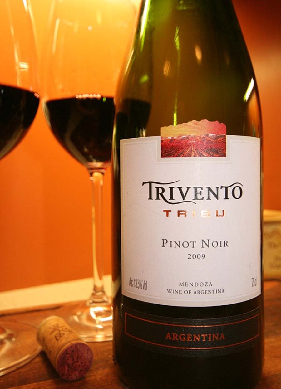 Rượu vang Argentina Trivento Tribu Pinot Noir Mendoza Rượu vang Argentina Trivento Tribu Pinot Noir Mendoza