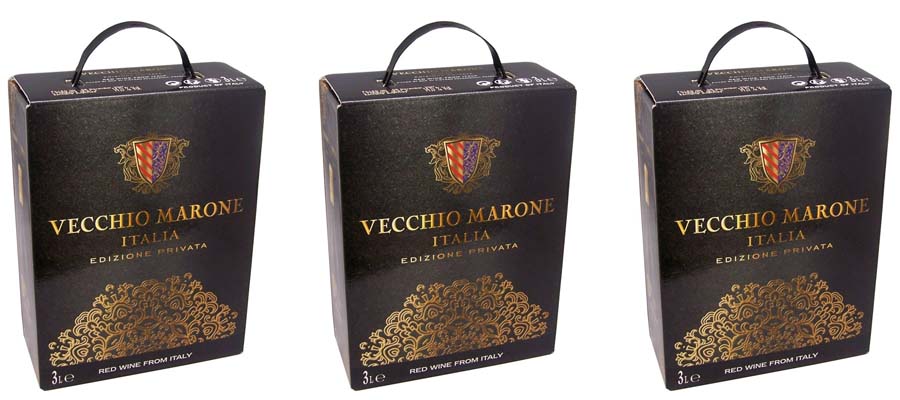 Rượu vang bịch Vecchio Marone 