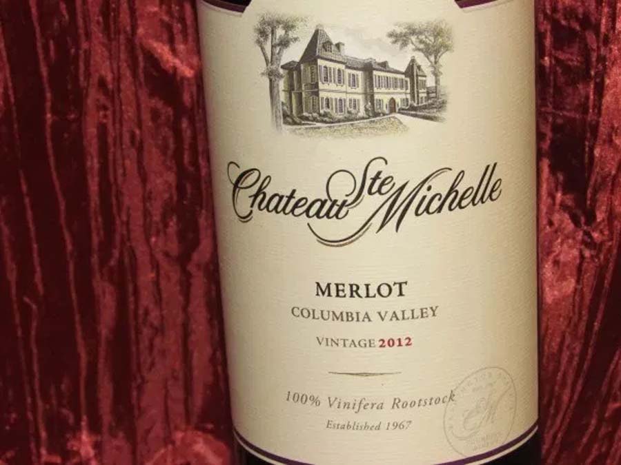 Rượu vang Mỹ Chateau Ste Michelle Merlot