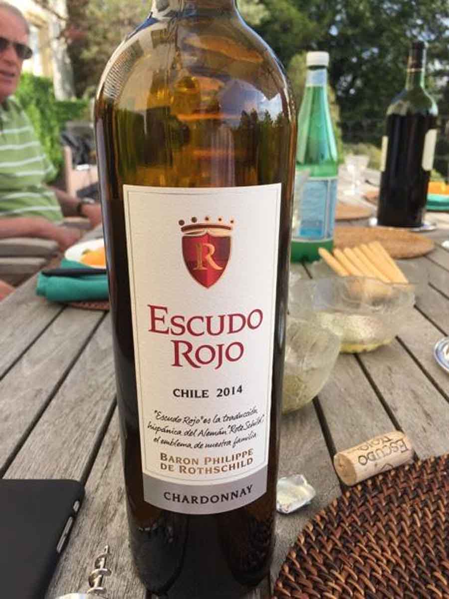 Rượu vang Chile Baron Philippe de Rothschild - Escudo Rojo Chardonnay