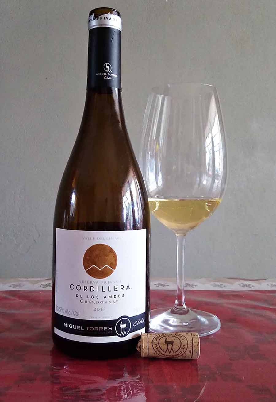 Rượu vang Chile Cordillera Reserva Privada Chardonnay
