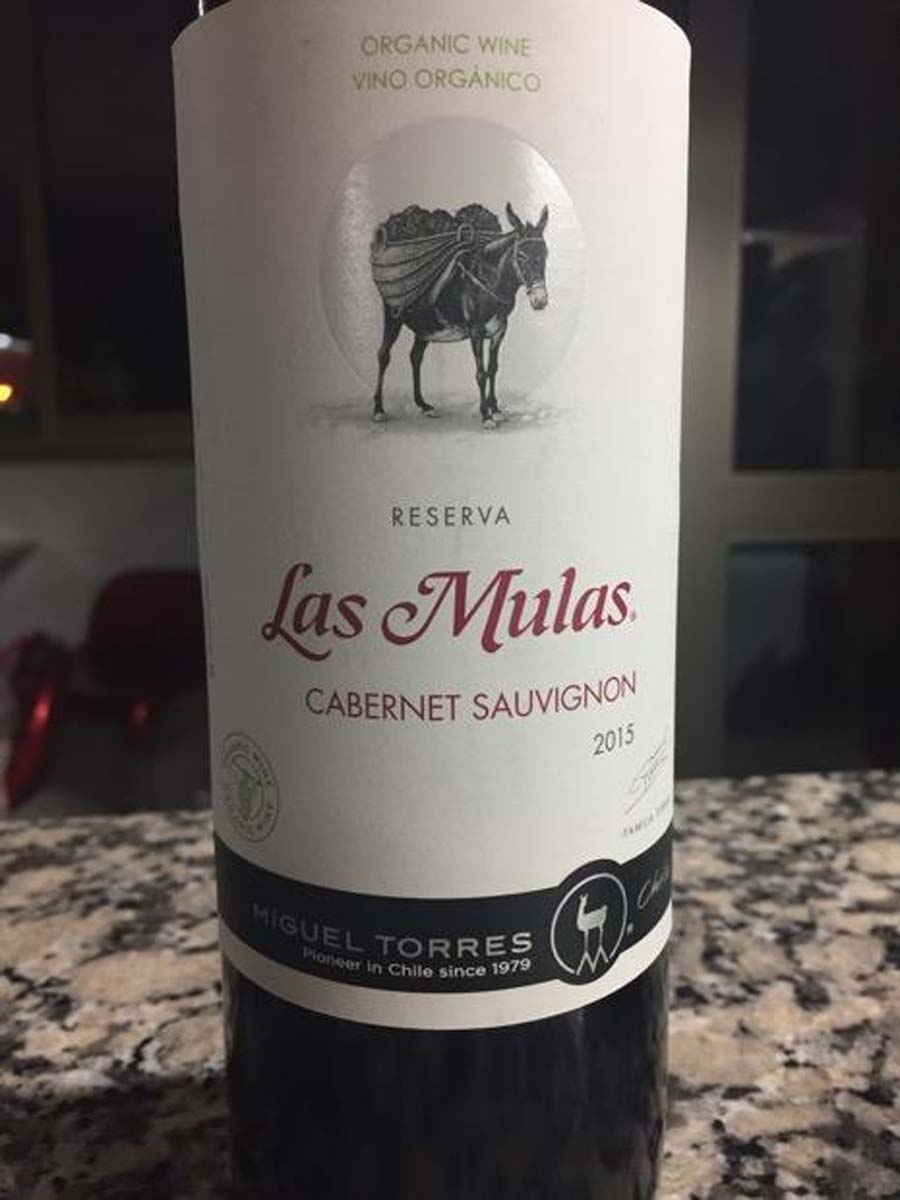 Rượu vang Chile Las Mulas Organic Cabernet Sauvignon Rượu vang Chile Las Mulas Organic Cabernet Sauvignon