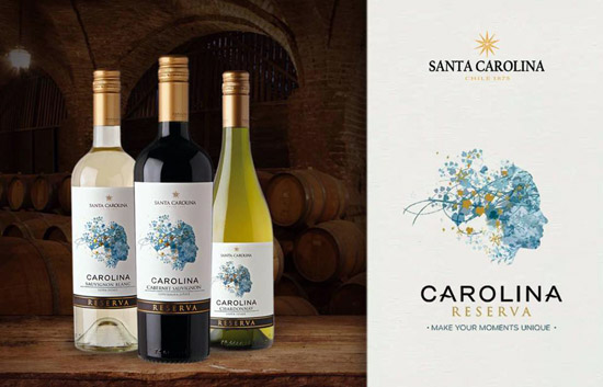 Rượu vang Chile Santa Carolina Carolina Chardonnay