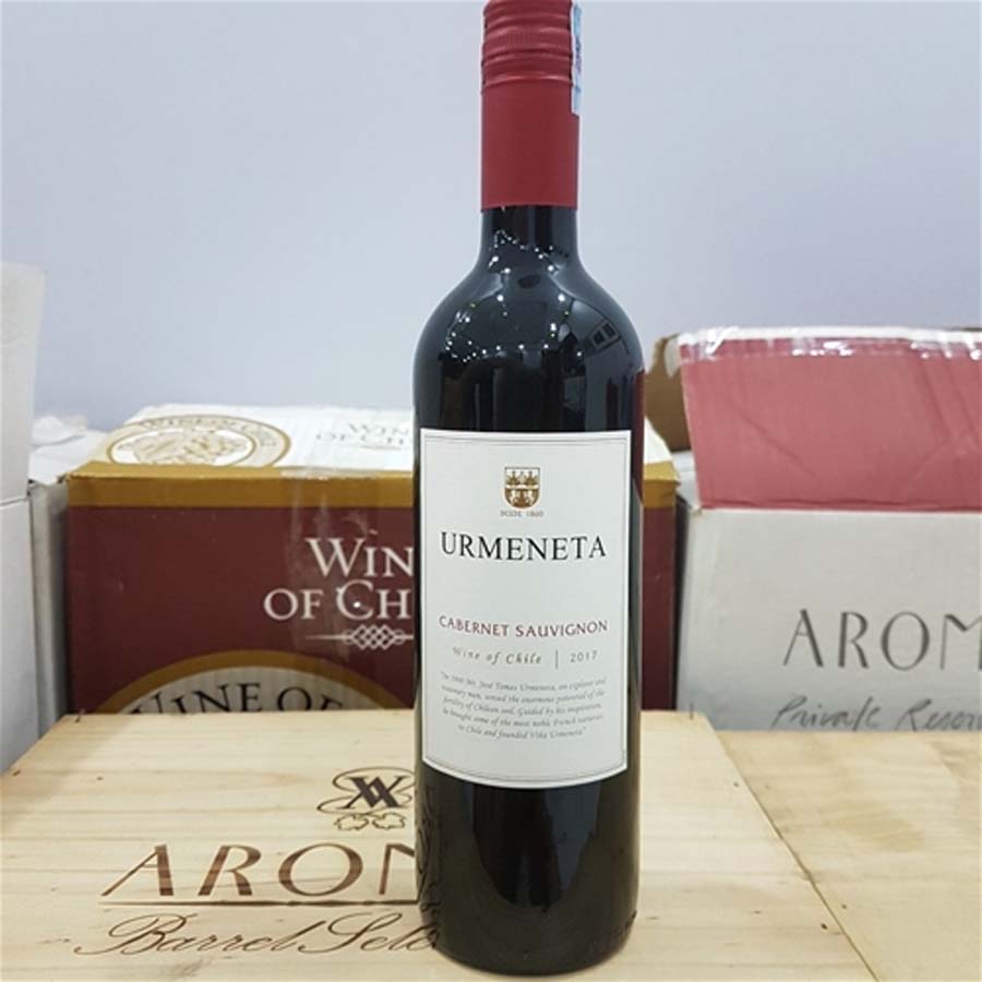 Rượu vang Chile URMENETA - Cabernet Sauvignon Rượu vang Chile URMENETA - Cabernet Sauvignon