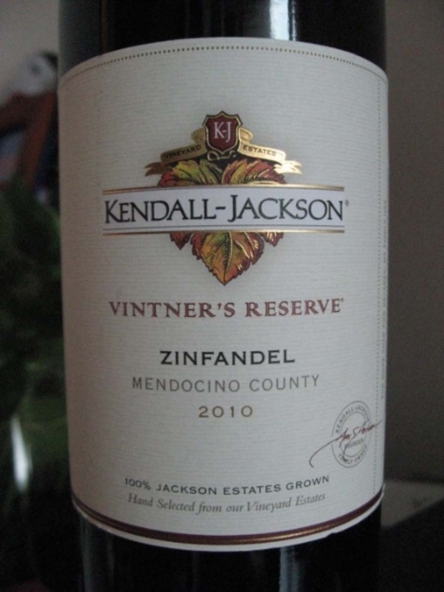 Rượu vang Mỹ Kendall Jackson Vintners Reserve Zinfandel
