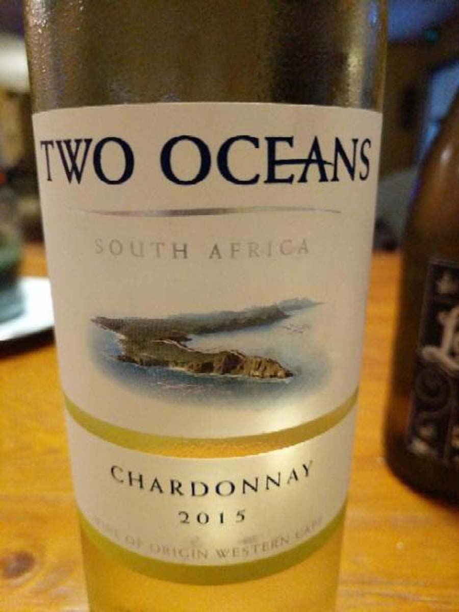 Rượu vang Nam Phi Two Oceans White Chardonnay