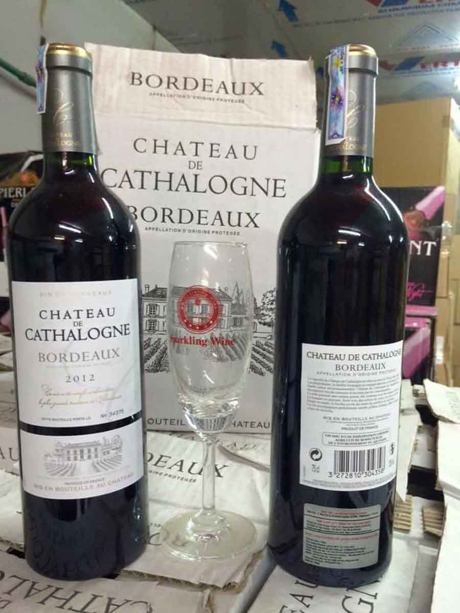 Rượu vang Pháp Chateau Cathalongue Bordeaux