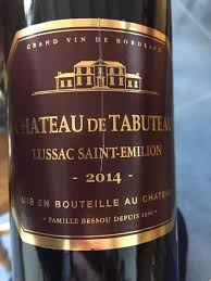 Rượu vang Pháp Chateau de Tabuteau
