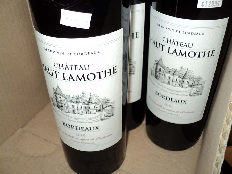 Rượu vang Pháp Chateau Haut Lamothe