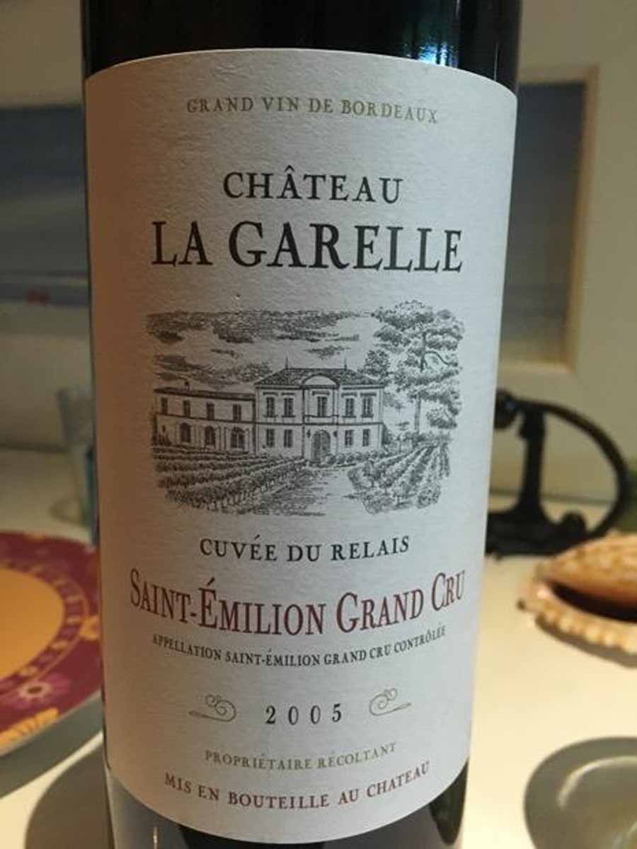 Rượu vang Pháp Chateau La Garelle Saint Emilion Grand Cru