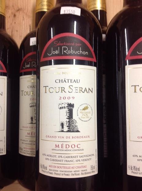 Rượu vang Pháp Chateau Tour Seran