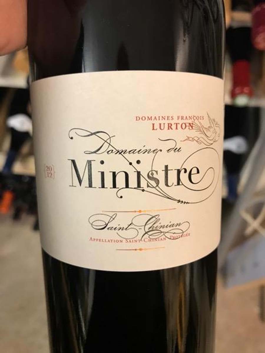 Rượu vang Pháp Domaine du Ministre