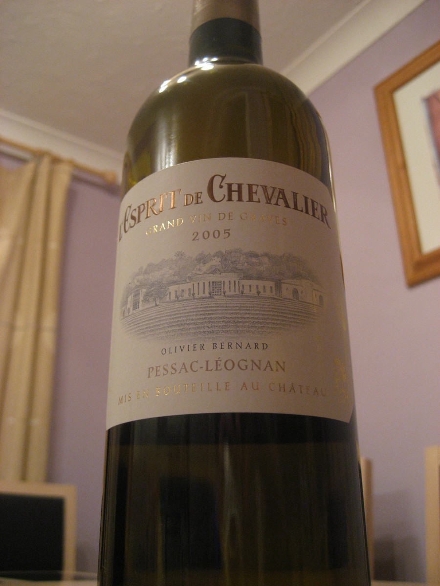 Rượu vang Pháp L’esprit De Chevalier Pessac Leognan White