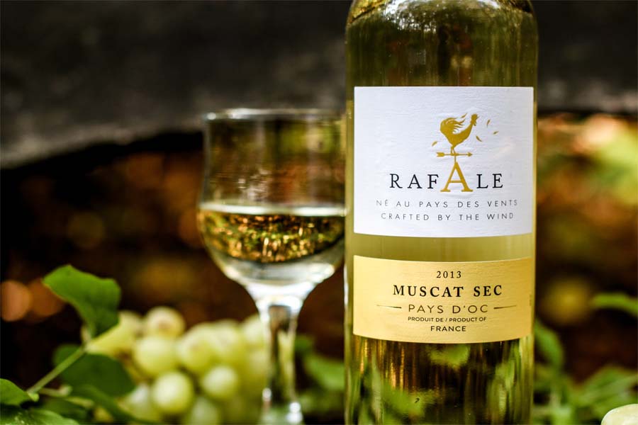 Rượu vang Pháp Rafale Muscat Sec