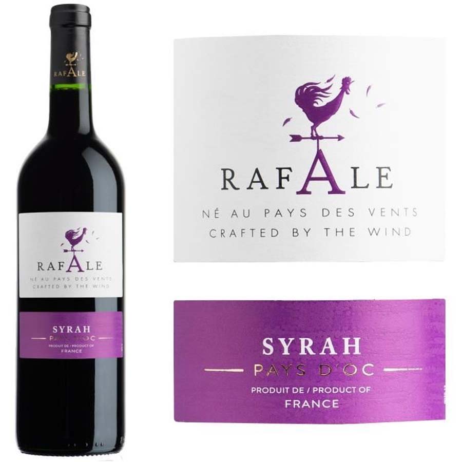 Rượu vang Pháp Rafale Syrah