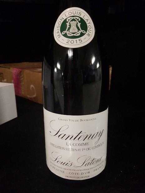 Rượu vang Pháp Santenay La Comme Louis Latour