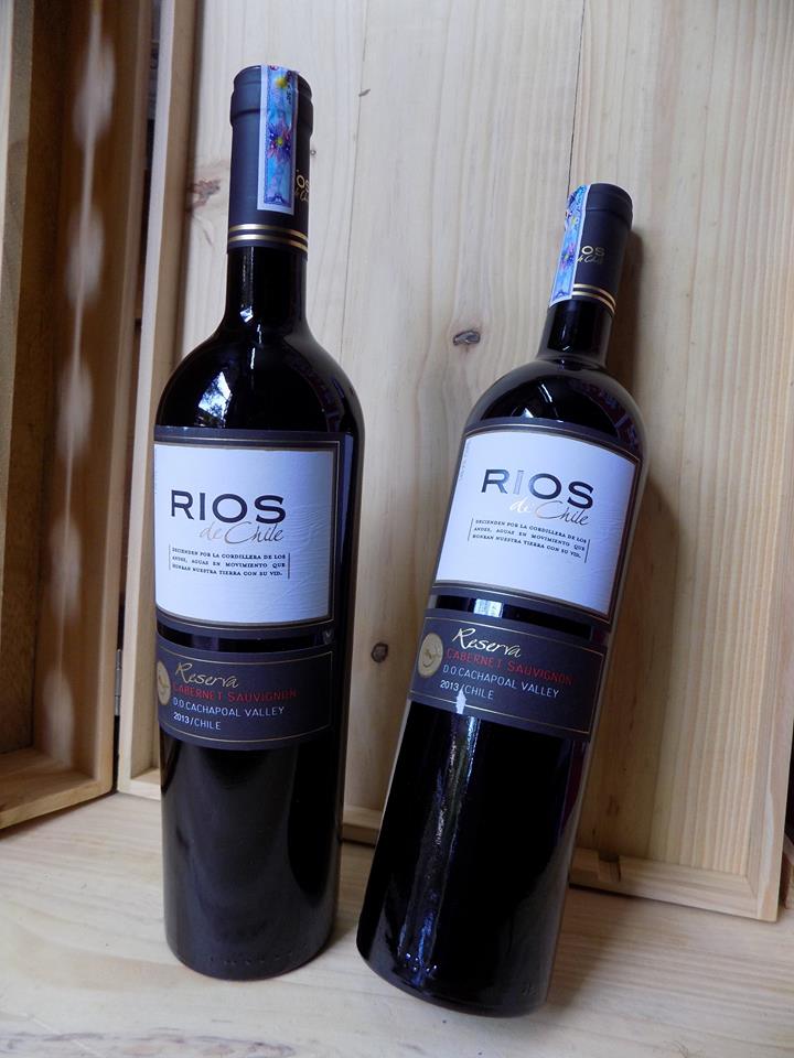Rượu vang Rios de Chile reserva Cabernet Sauvignon đỏ