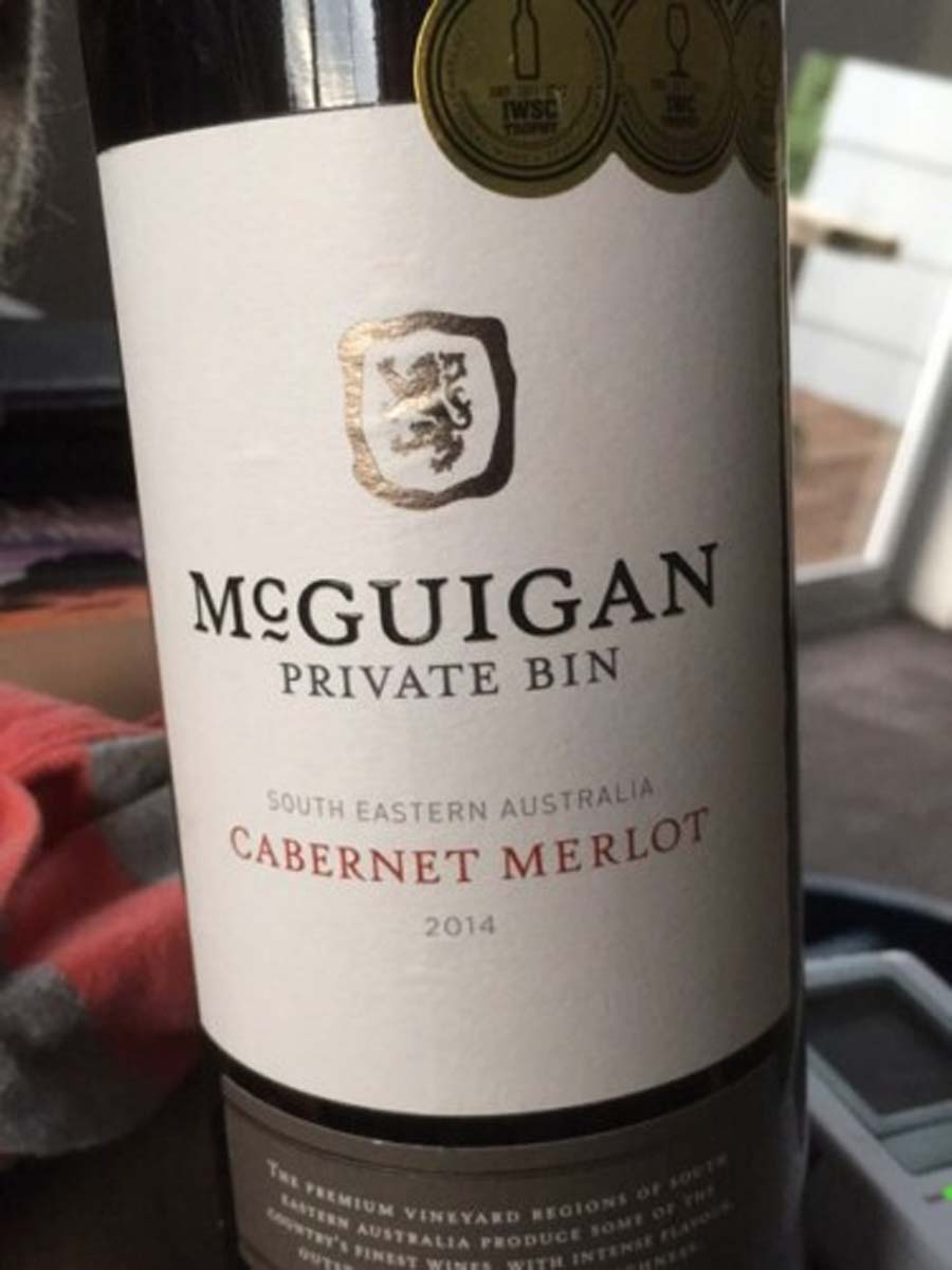 Rượu vang Úc McGuigan Private Bin Cabernet Sauvignon