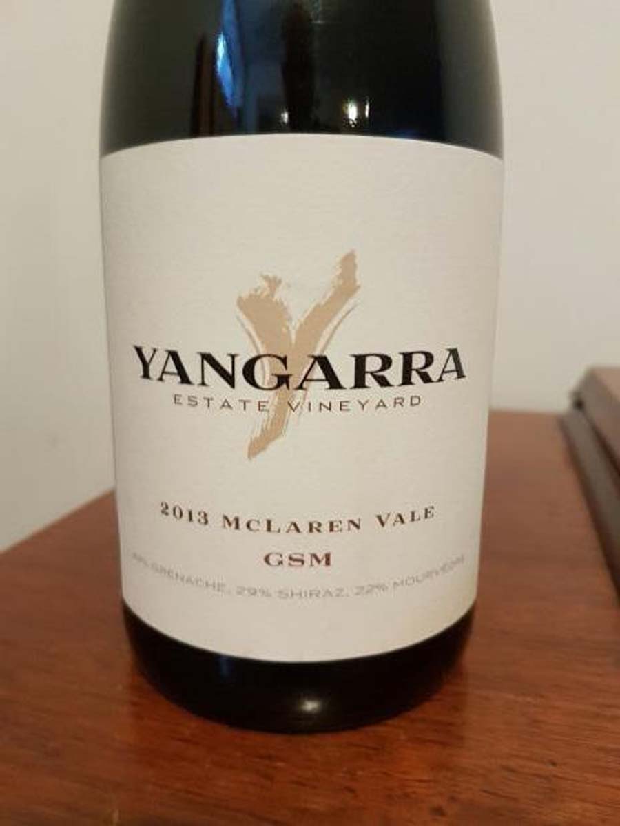 Rượu vang Úc Yangarra GSM Mclaren Vale