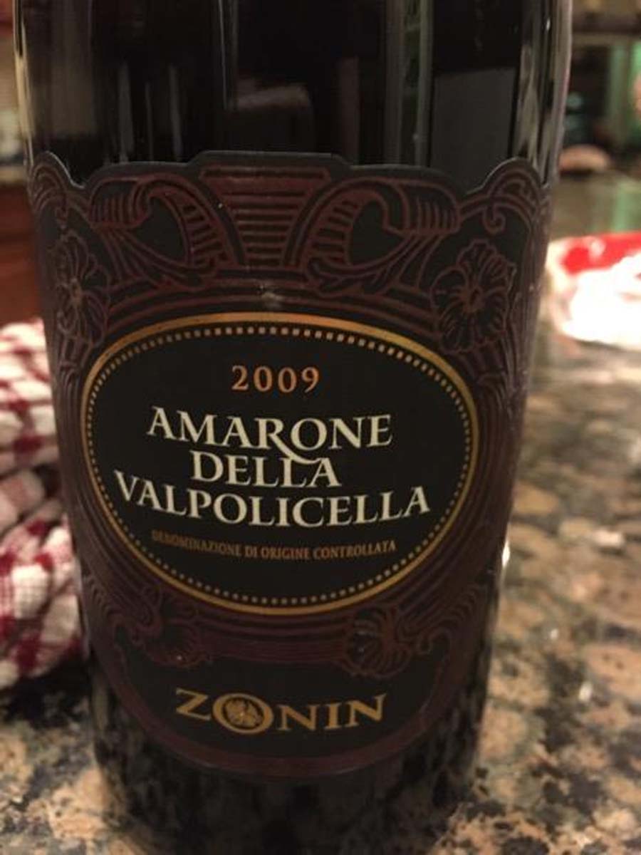 Rượu vang Ý Amarone della Valpolicella Zonin